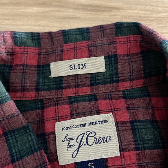 Jcrew Plaid Button Down - Picture 3 of 4